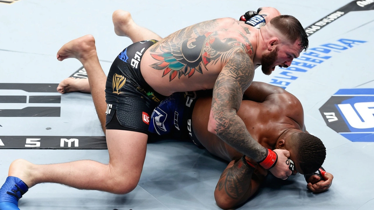 UFC 304: Vitória Dominante de Tom Aspinall sobre Curtis Blaydes