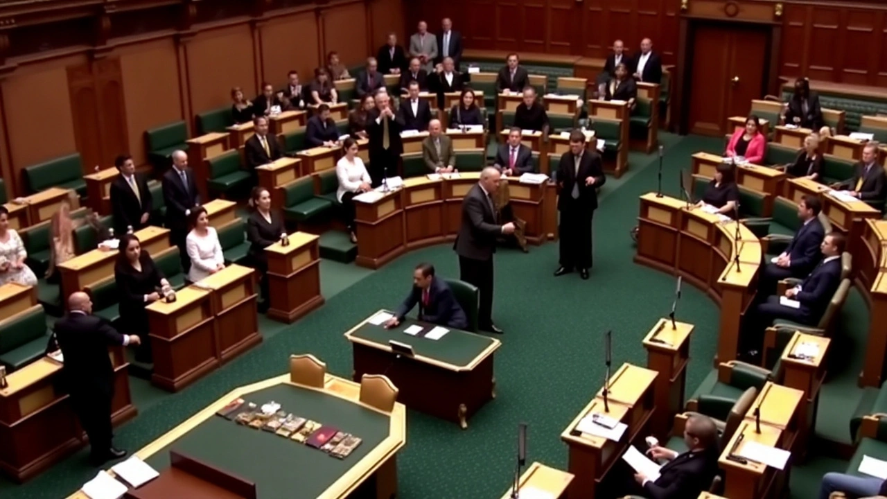 O Impacto do Haka Maori no Parlamento da Nova Zelândia em Protesto Contra Mudança do Tratado de Waitangi