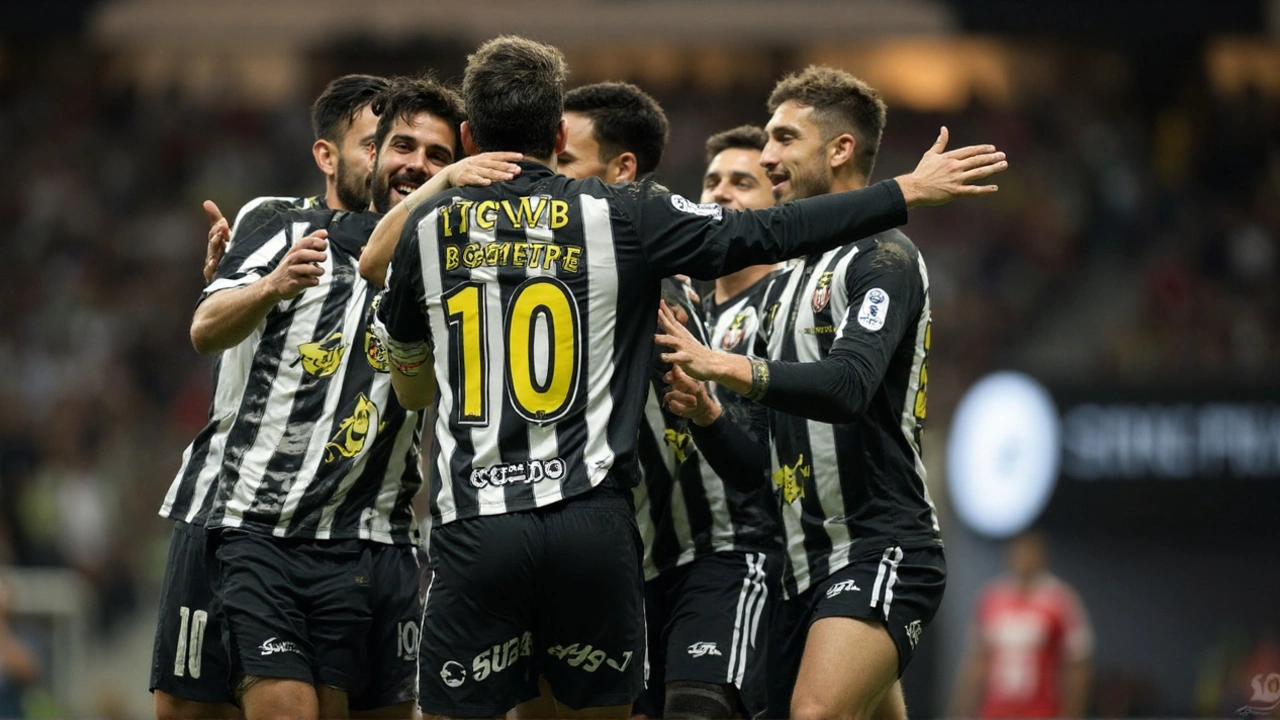 Atlético-MG vence o Internacional por 2 a 0, encosta no G-6 e celebra estreia de Dudu
