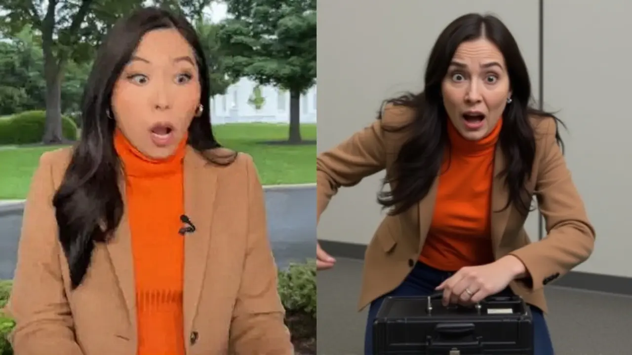 Repórter da ABC News se joga no chão após tiros perto da Casa Branca
